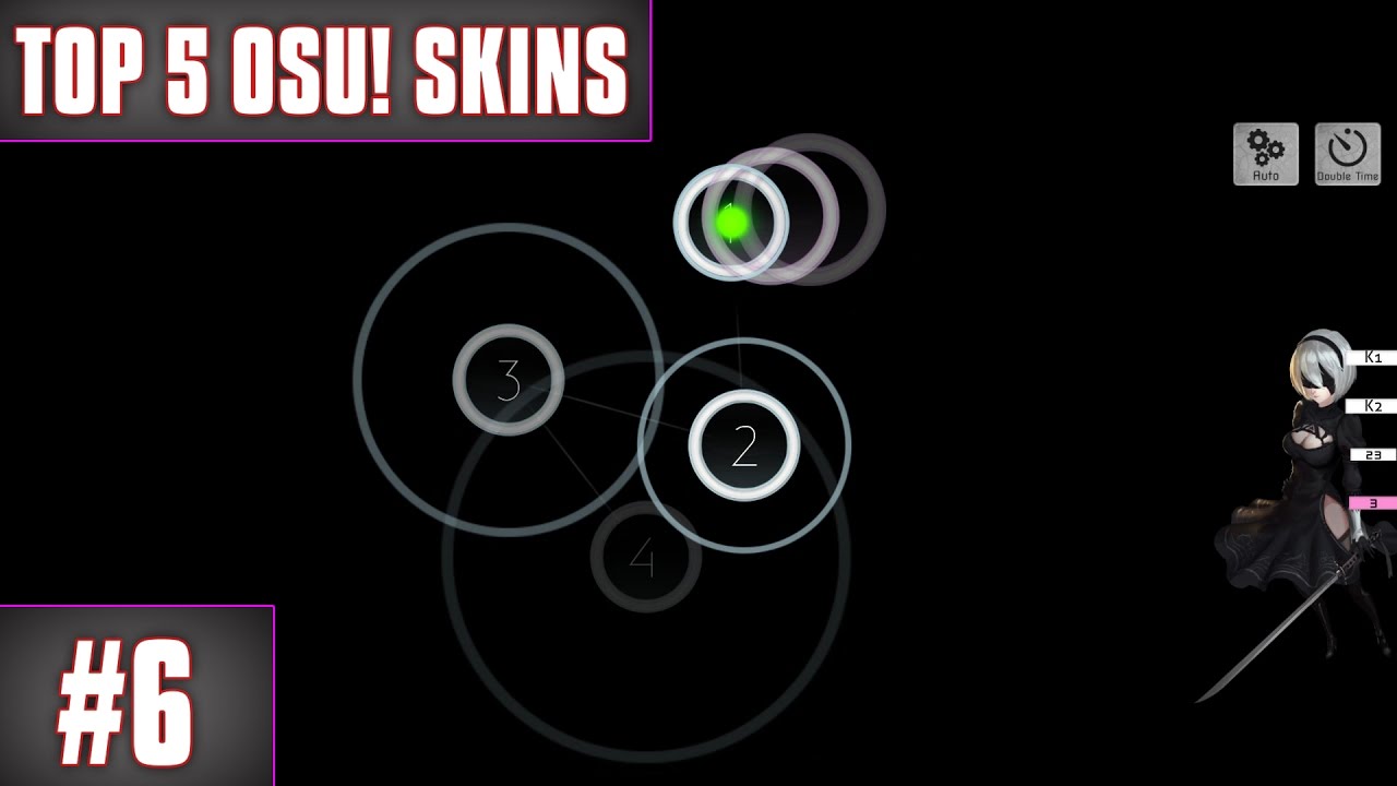 best osu skins
